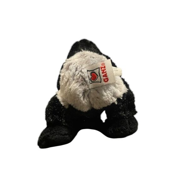 Ganz Black Gorilla Monkey Plush 8" - Picture 3 of 10